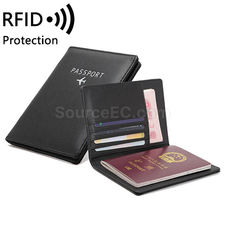 Customization Pu RFID Passport Case Corporate Gifts