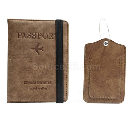 Customization Passport Covers and Luggage Tags Gift Set Corporate Gifts
