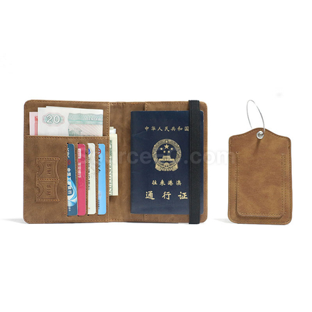 Customization Passport Covers and Luggage Tags Gift Set Corporate Gifts