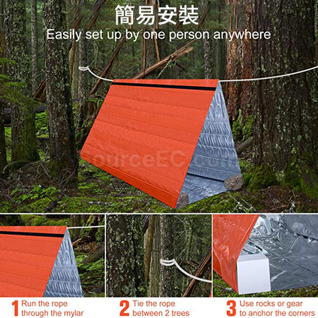Customization Emergency Tube Tent Corporate Gifts