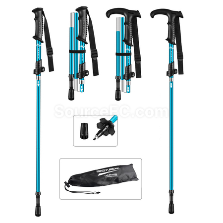 Customization Telescopic Trekking Poles Corporate Gifts
