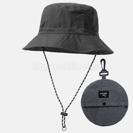 Docila Waterproof Bucket Hats for Men Plain Color Outdoor Fisherman Sun Caps