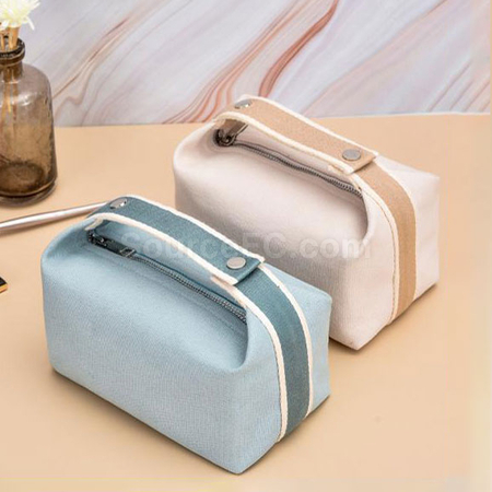 Customization Portable Travel Canvas Cosmetic Bag Corporate Gifts