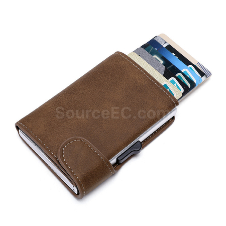 Customization Side Push Card Case Corporate Gifts