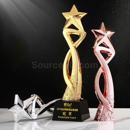 Customization Resin Crown Crystal Trophy Corporate Gifts