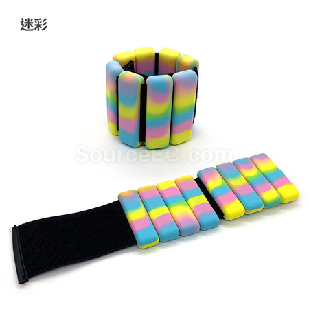 Customization Wrist & Ankle Weights Silicone Bracelet Corporate Gifts