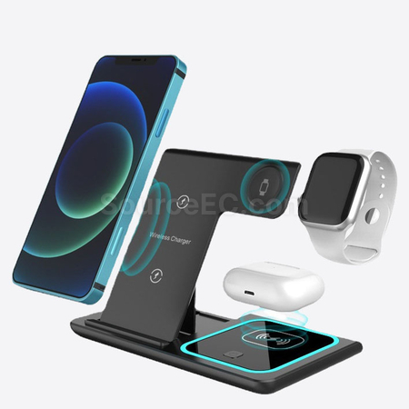 Customization 3-In-1 Wireless Folding Charging Stand Corporate Gifts