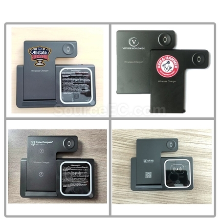 Customization 3-In-1 Wireless Folding Charging Stand Corporate Gifts