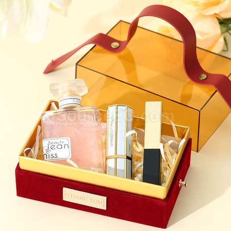 Customization Transparent Acrylic Portable Gift Box Corporate Gifts