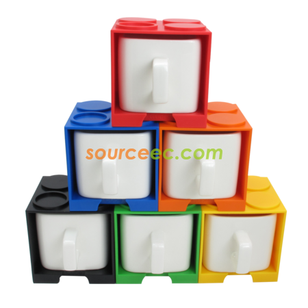 Customization 250ML Gattola Cube Mug Corporate Gifts