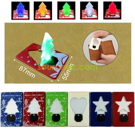Customization Mini Gift Card Light Corporate Gifts