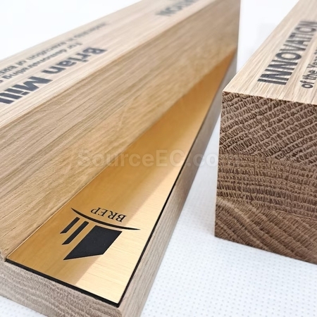 Customization Wooden Metal Trophy Corporate Gifts