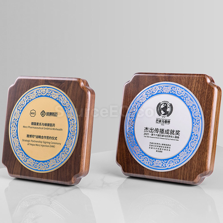 Customization Wooden Plate Corporate Gifts