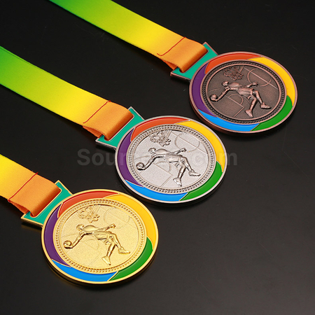 Customization Basketball Metal Medal Corporate Gifts
