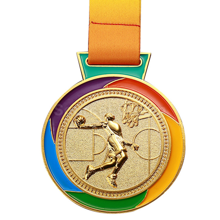 Customization Basketball Metal Medal Corporate Gifts