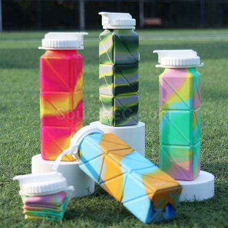 Customization Foldable Silicone Bottle Corporate Gifts