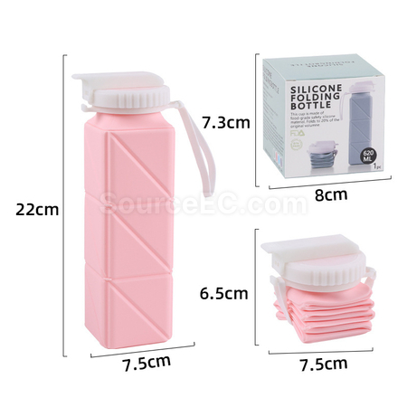 Customization Foldable Silicone Bottle Corporate Gifts