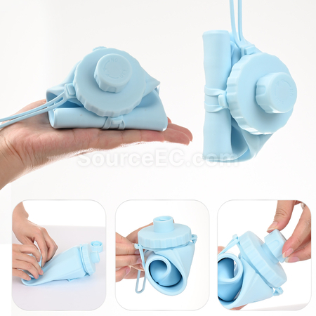 Customization Foldable Silicone Bottle Corporate Gifts