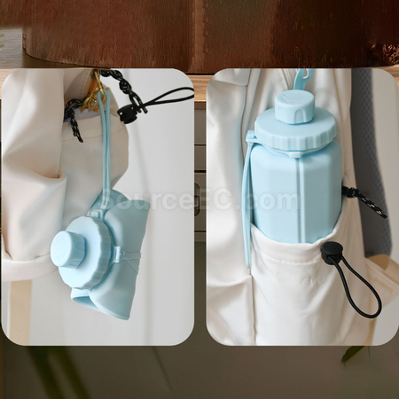 Customization Foldable Silicone Bottle Corporate Gifts