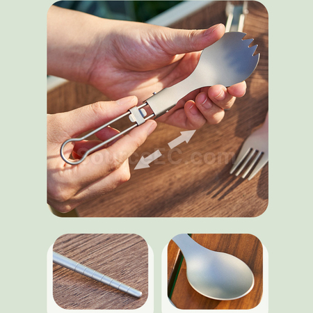 Customization Outdoor Titanium Tableware Corporate Gifts