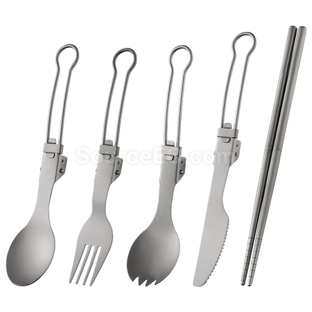 Customization Outdoor Titanium Tableware Corporate Gifts