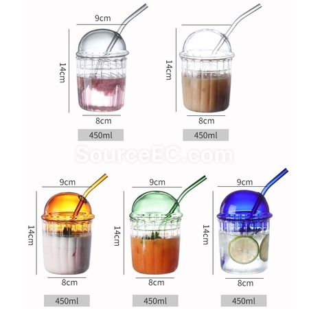 Customization Glass Coffee Cup Corporate Gifts