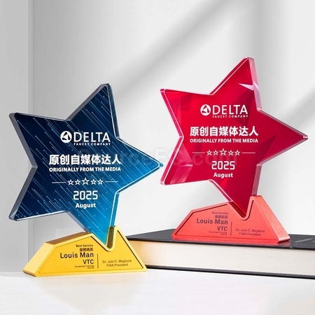 Customization Crystal & Metal Trophy Corporate Gifts