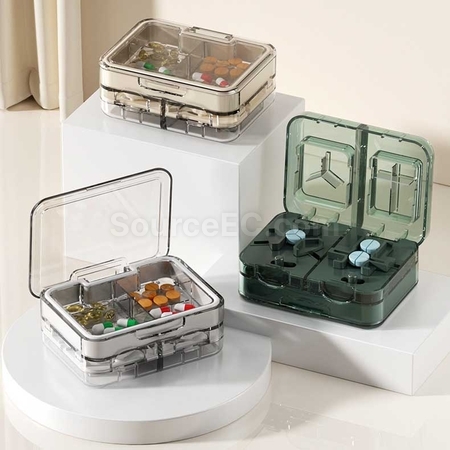Customization Pill Box With Cutter Corporate Gifts