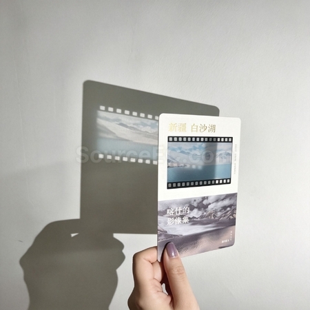 Customization Transparent Film Reversal Printing Ticket Calendar Corporate Gifts