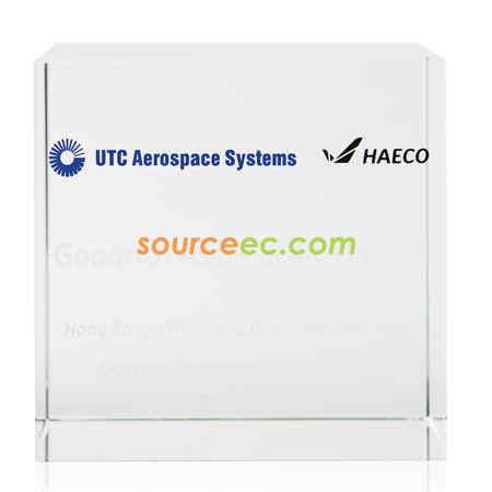 Customization Crystal Paperweight  Corporate Gifts
