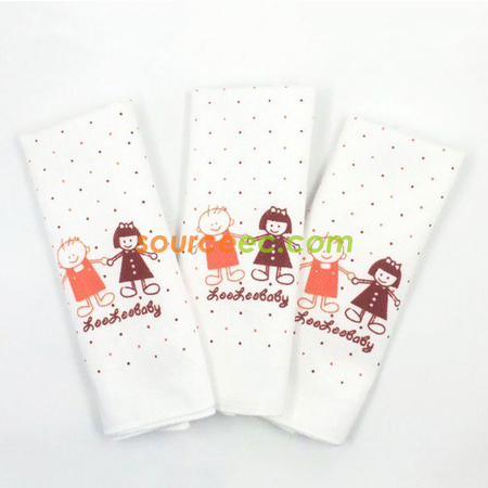 Customization Baby Square Mesh Cloth Corporate Gifts