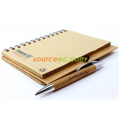 bamboo notebook and pen bamboo notebook and pen