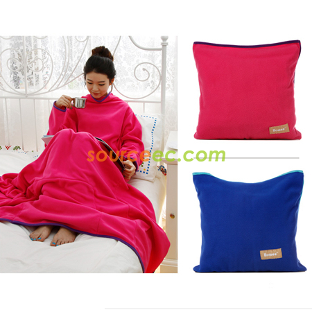 Customization Lazy Pillow Blanket Corporate Gifts