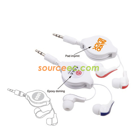 retractable ear phones