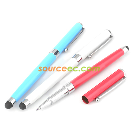 Metal Pen With Stylus