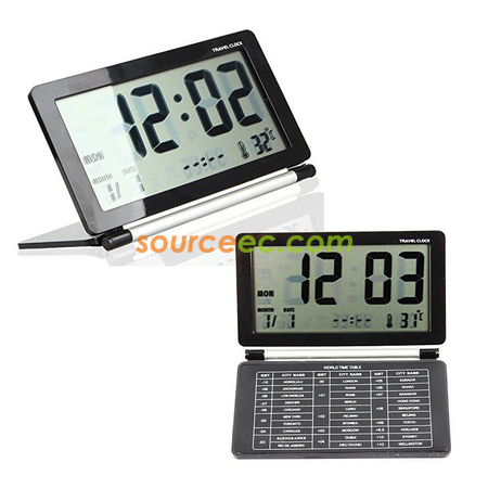 Customization Clamshell electronic clock Corporate Gifts