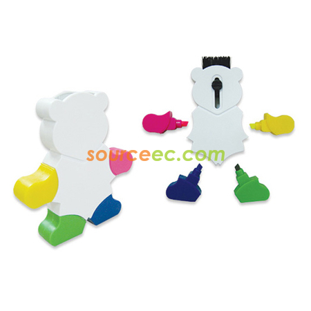 Customization Highlighter With Broom Corporate Gifts