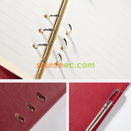 Customization  Leather Notebook Corporate Gifts