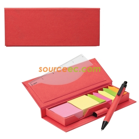 Customization Green Notes With Pen Box Corporate Gifts