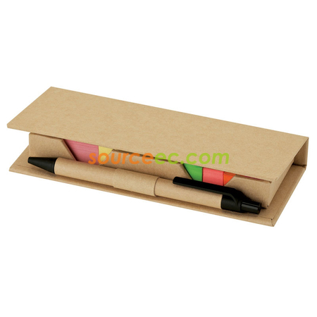 Customization Green Notes With Pen Box Corporate Gifts