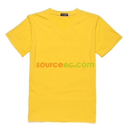 Customization V Neck T-Shirt Corporate Gifts