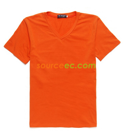 Customization V Neck T-Shirt Corporate Gifts