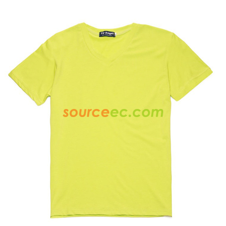 Customization V Neck T-Shirt Corporate Gifts