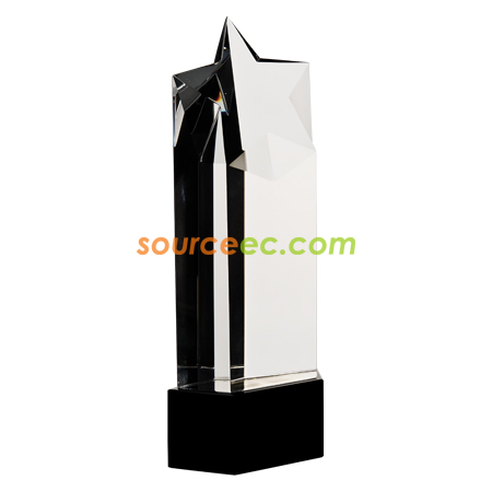Customization Galaxy Star Crystal Award Corporate Gifts