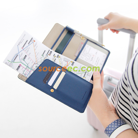 Customization PU passport case Corporate Gifts