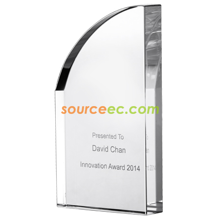 Customization Sector Crystal Awards Corporate Gifts