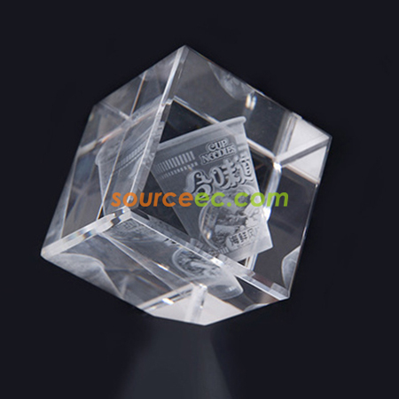 Cube Crystal Trophy