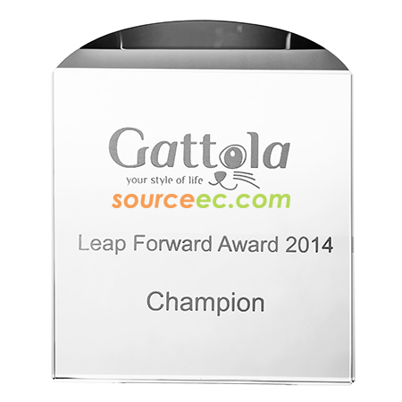 Customization European Arch Crystal Trophy Corporate Gifts