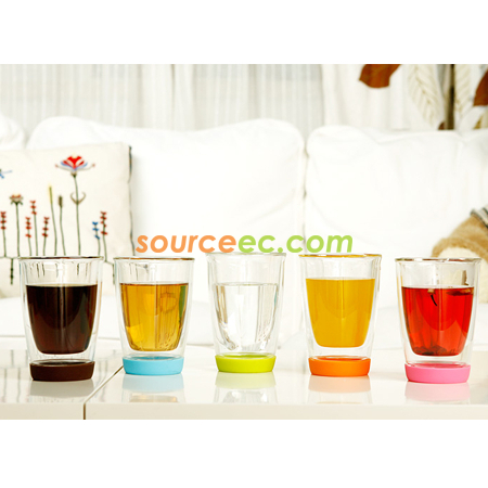 Customization Double Glass Cup Corporate Gifts