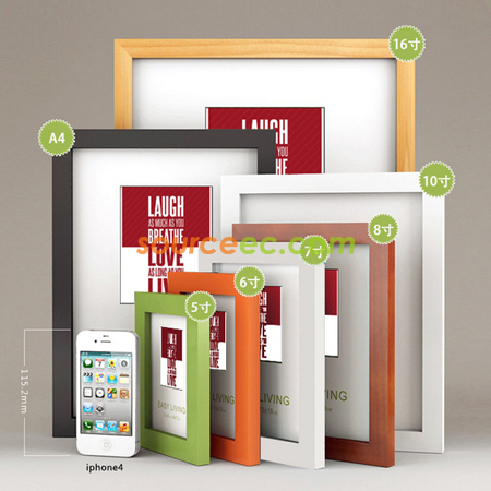 Customization 6R Wooden Photo  Frame Corporate Gifts